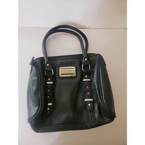 Nicole by Nicole Miller black leather purse